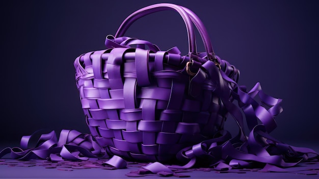 le panier violet