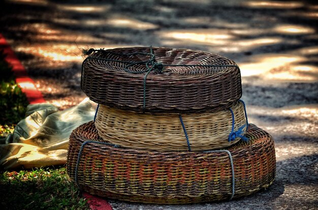 Photo des paniers à serpents