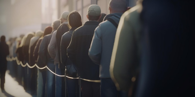 Panique dans les rues Bank Run Chaos s'empare de la ville