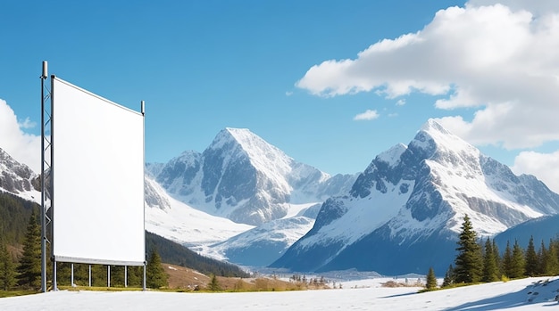 Le panneau d'affichage de Mountain Vista