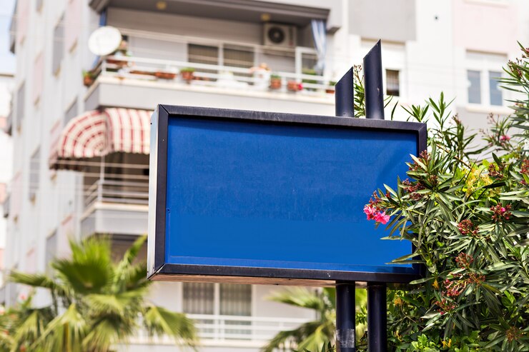 Photo panneau d'affichage vide vide