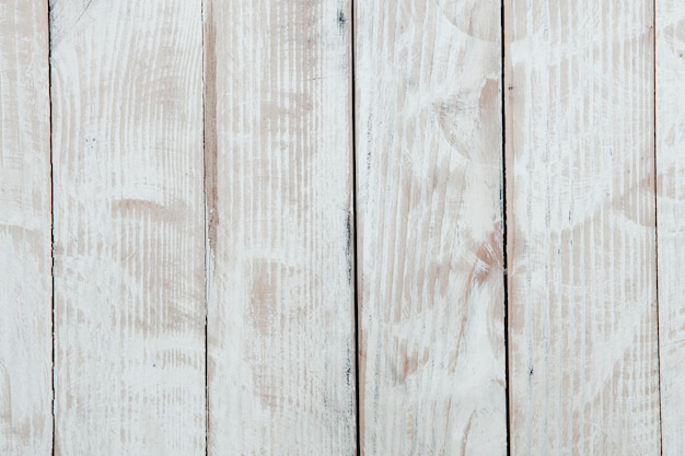 Panneau de bois blanc peint vide pour la conception Tableau blanc pour le texte