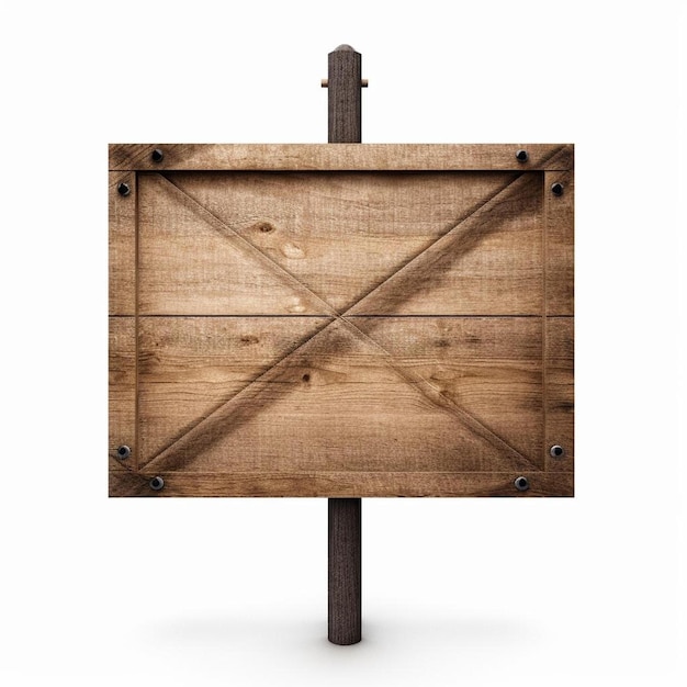 Un panneau en bois avec une croix dessus qui dit "pas d'intrusion".