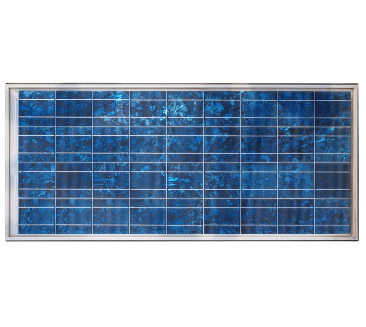 Photo panneau de cellules solaires