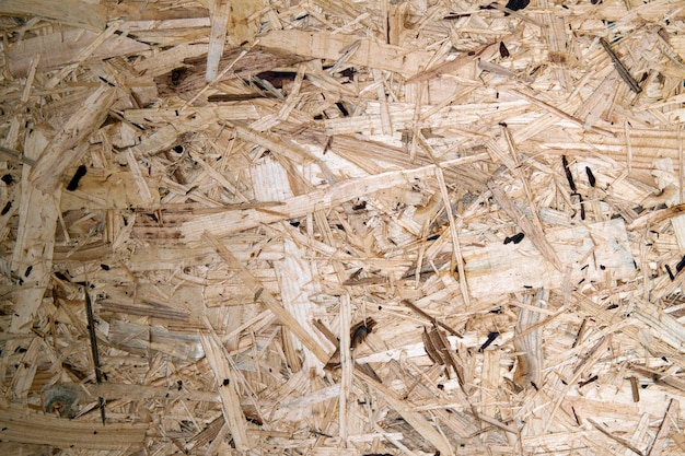 Panneau de particules de bois compressé recyclé