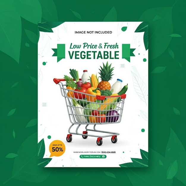 un panneau qui dit "Faire des légumes frais amp frais amp fruits frais amp légumes amp légumes"