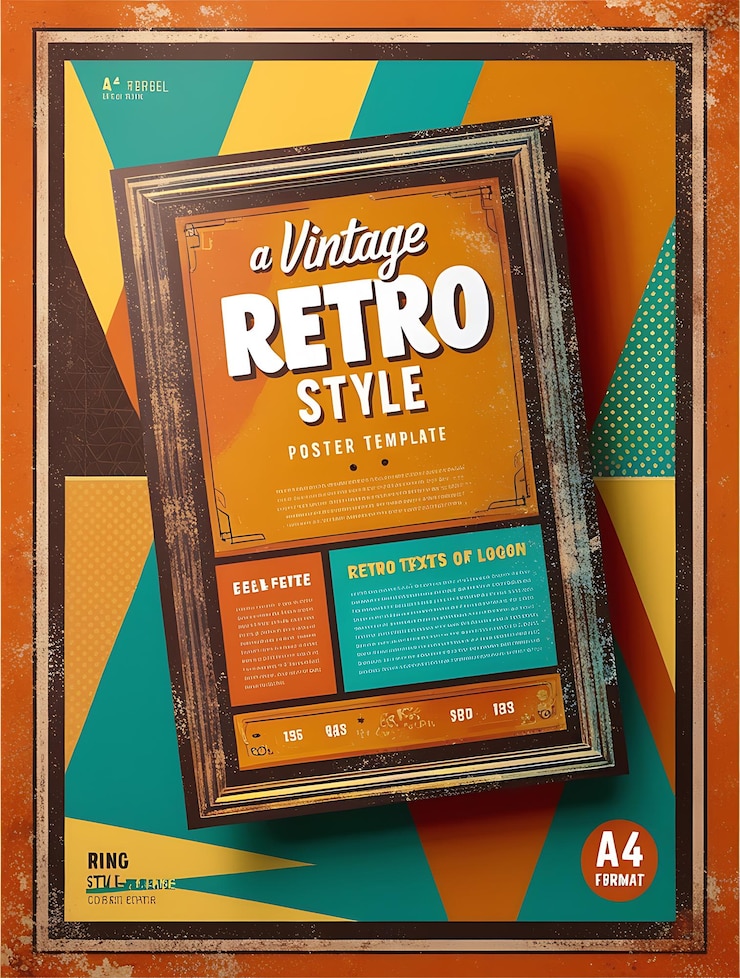 Photo un panneau qui dit style vintage sur lui