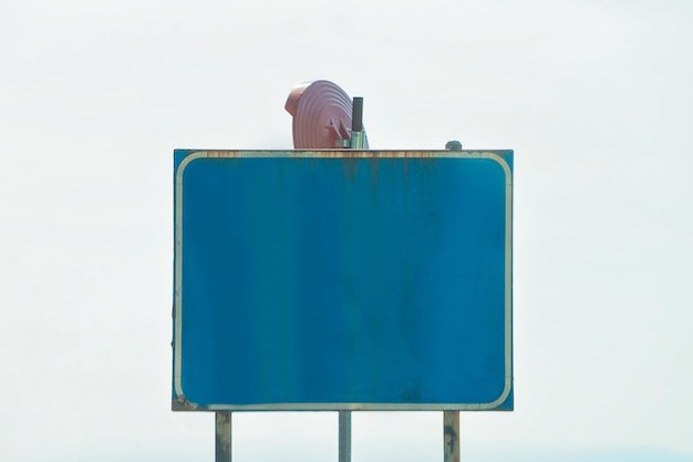 Panneau routier vide, Italie