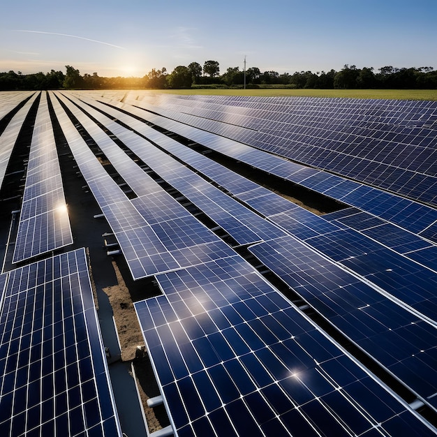 Photo panneau solaire sur le toit d'une maison à la fois énergie et écologie