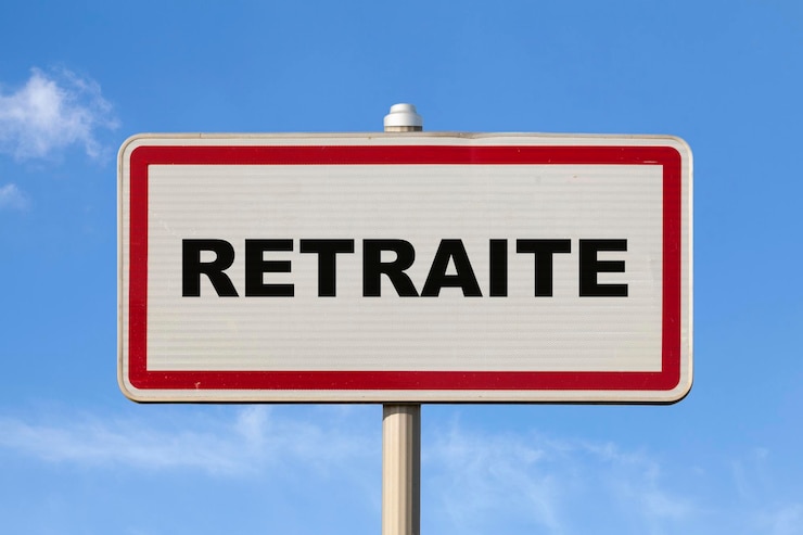 Photo le panneau de la ville d'entrée française de retrait