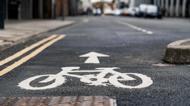 Le panneau de voie cyclable à focalisation sélective