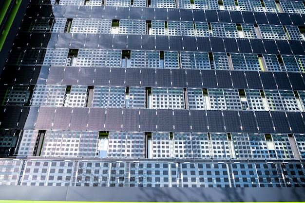 Panneaux Solaires Énergie Verte Propre Photovoltaïque Renouvelable