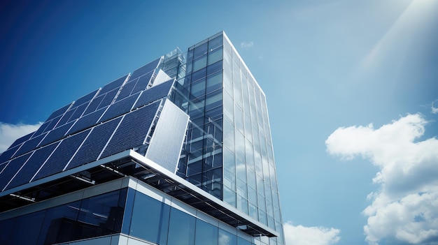 Panneaux solaires renouvelables dans les bâtiments