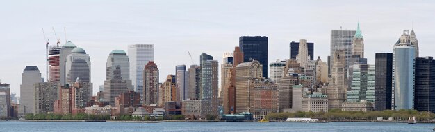 Panorama du bas de Manhattan