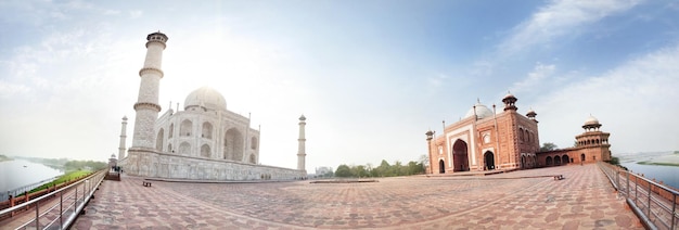 Panorama du Taj Mahal