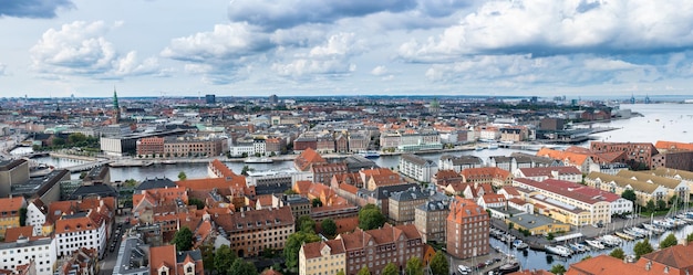 Panorama haute définition de Copenhague Danemark