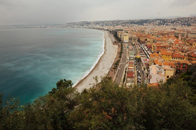 Panorama de Nice, Côte d'Azur, France