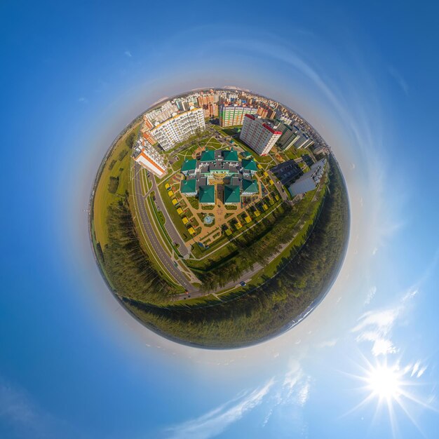 Panorama sphérique sur la zone nuit