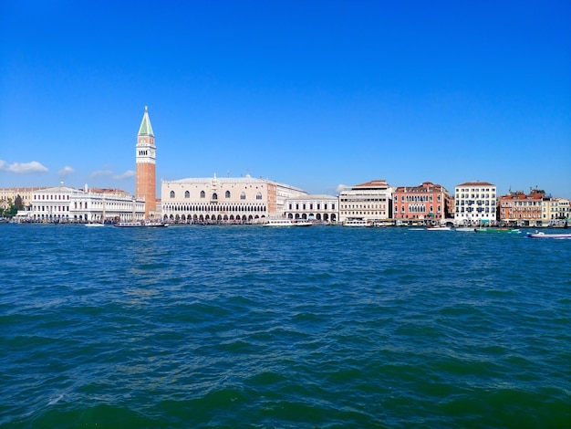 Panorama de Venise en été. Italie.