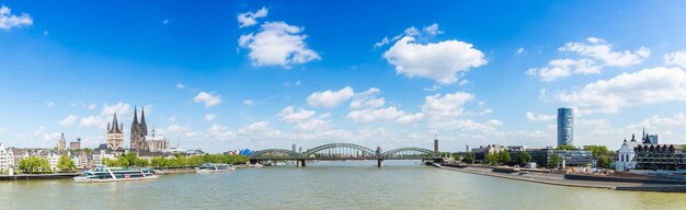 Panorama de la ville de Cologne