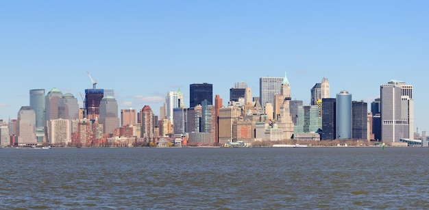 Panorama de la ville de Manhattan à New York