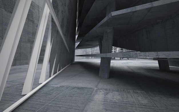 Un panoramique d'un bâtiment avec un fond bleu.