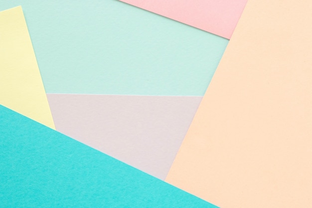 Photo le papier abstrait est un fond coloré, un design créatif pour un papier peint pastel.