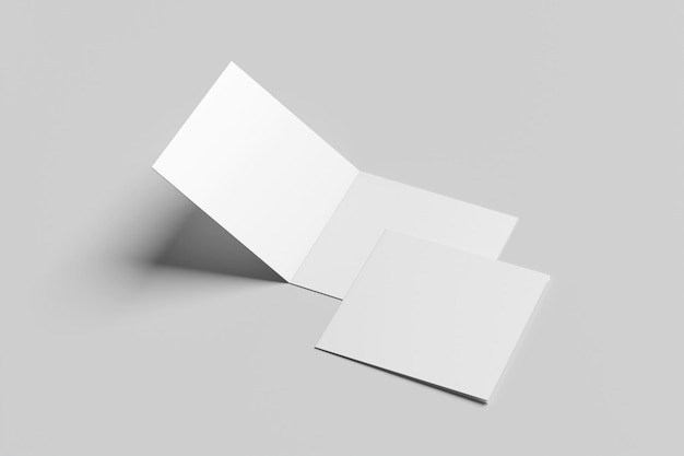 un papier blanc avec une boîte blanche dessus