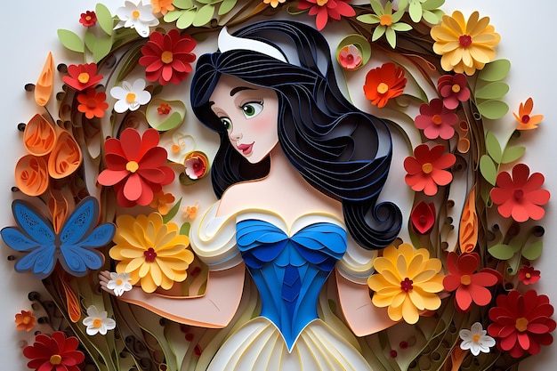 Papier blanc princesse Regal Elegance Quilling Artistry