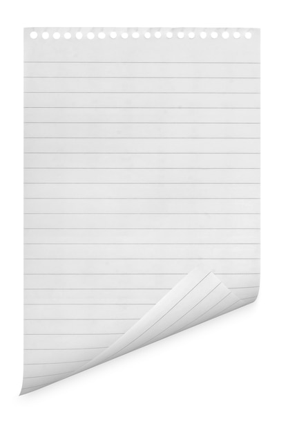 Papier blanc vierge sur fond d'argent pour l'écriture