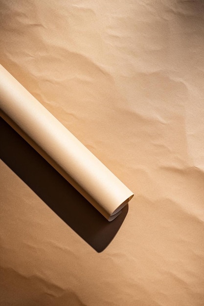 Un papier brun est posé sur un papier brun.