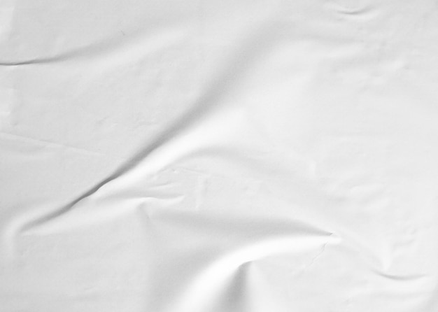 Papier collé blanc