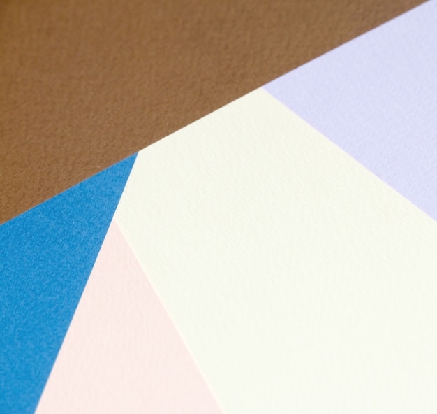 Papier de couleur abstraite et fond de papier pastel coloré créatif.