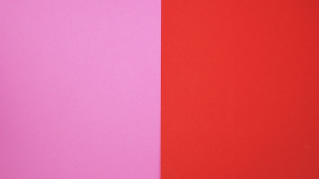 Papier de couleur rouge et rose pour le fond