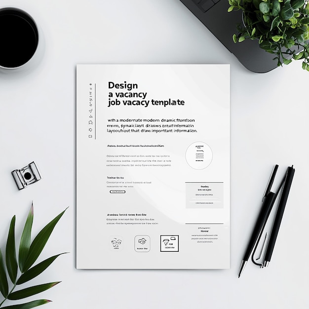 un papier avec le design design design design dessiné sur lui