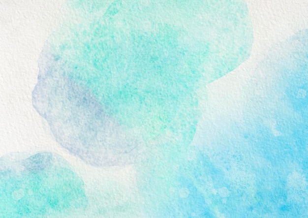 Papier de fond de couleur turquoise aquarelle