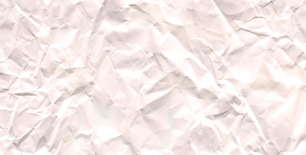 papier froissé blanc