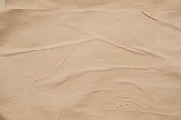 Papier humide de couleur marron Couches de texture froissée Fond d'art abstrait Copier l'espace
