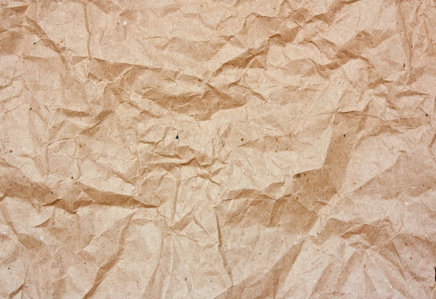 papier kraft froissé