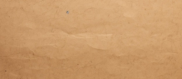 Papier kraft recyclé marron ou crème avec un fond texturé Le motif est rugueux et lisse