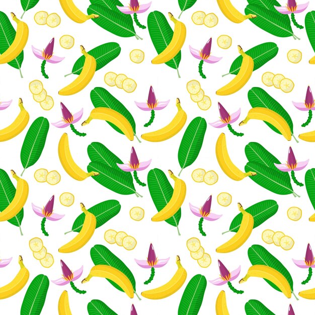 papier numérique sans couture à la banane