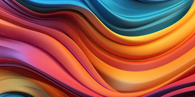 un papier peint abstrait à base de tissu coloré dans le style de vortex tourbillonnants