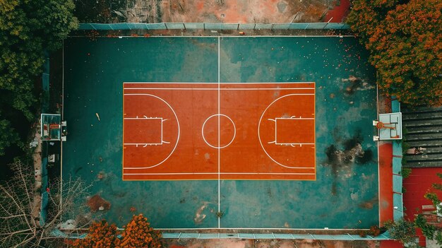 Papier peint d'arrière-plan lié aux sports de basket-ball