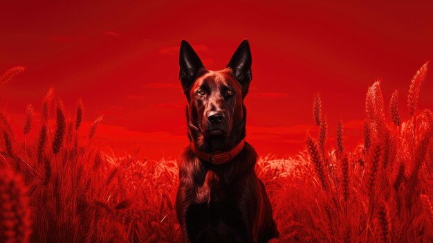 Photo le papier peint belge malinois gratuit photo hd 8k