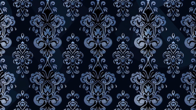 papier peint bleu foncé