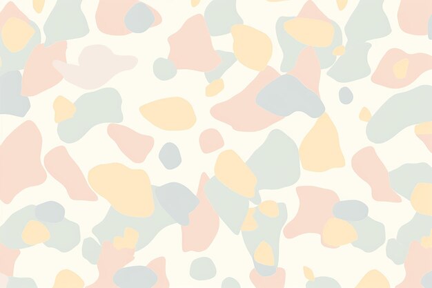 papier peint couleur pastel modèle sans couture terrazzo