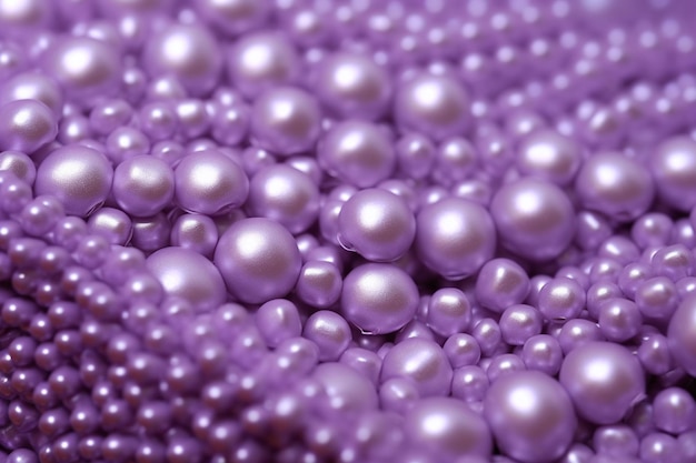 Photo papier peint de couleur unie violet clair avec des perles de cristal laser sur le dessus