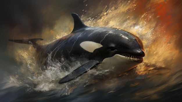 le papier peint du dauphin HD image photographique