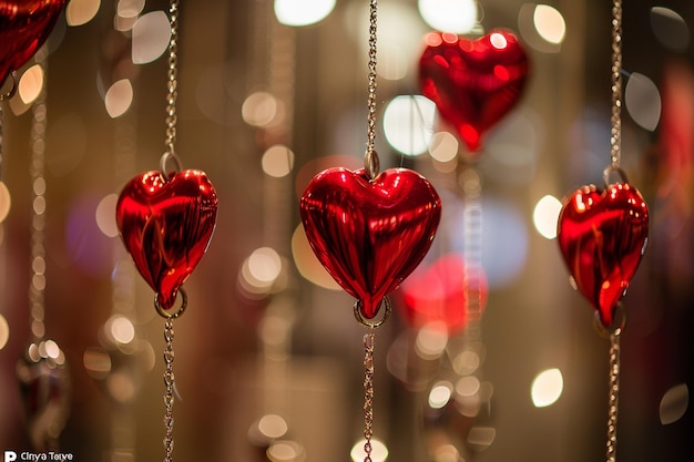 Photo le papier peint du jour de la saint-valentin