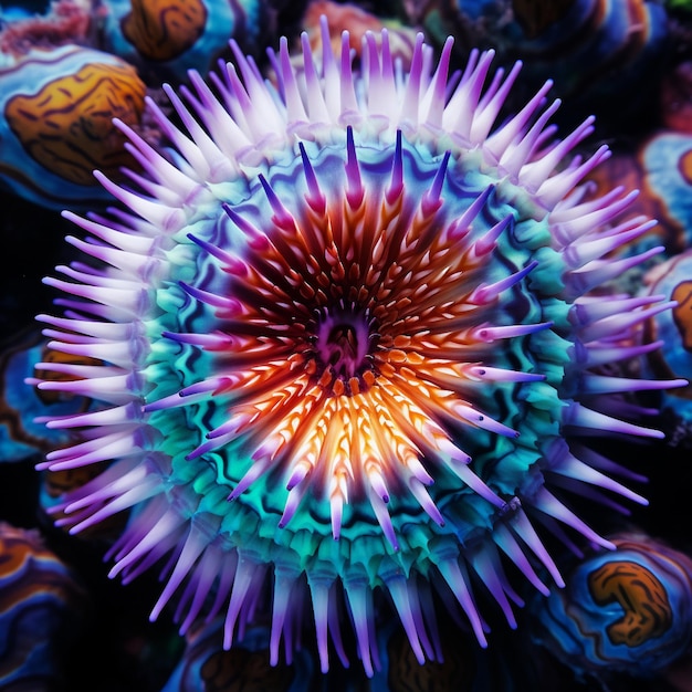 Papier peint étonnant Univers Urchin